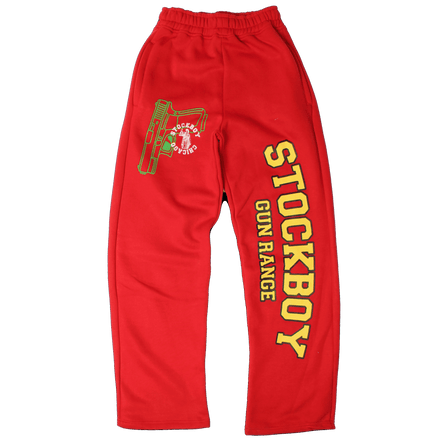 StockBoy Gun Range Sweats (Red) 60 USD