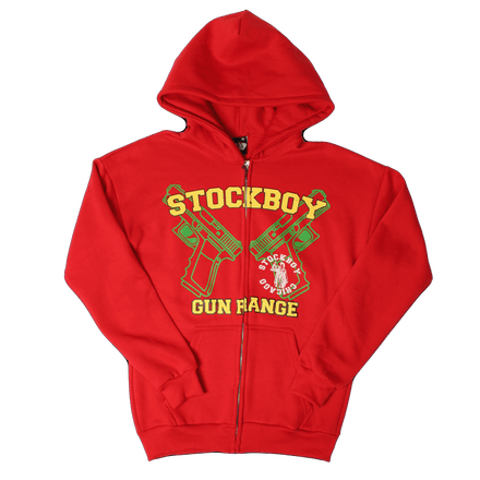 StockBoy Gun Range Zip-Up (Red) 60 USD