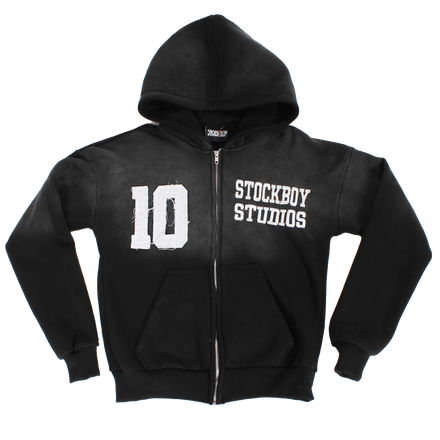 StockBoy Studios Zip-Up (Black)