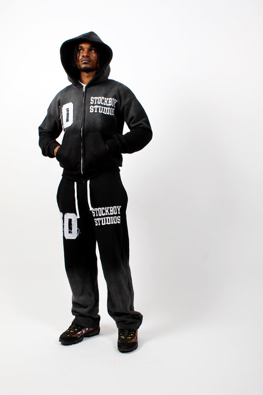 StockBoy Studios Zip-Up (Black)