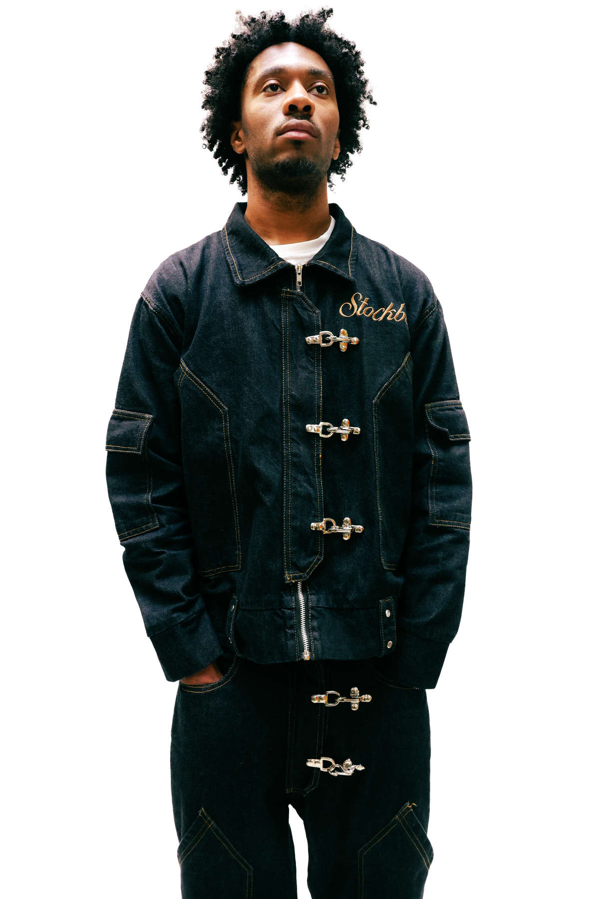 Denim Buckle Set
