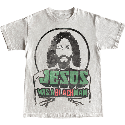 Jesus Was A Black Man Heavy Weight Tee