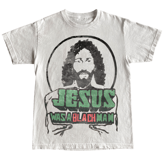 Jesus Was A Black Man Heavy Weight Tee