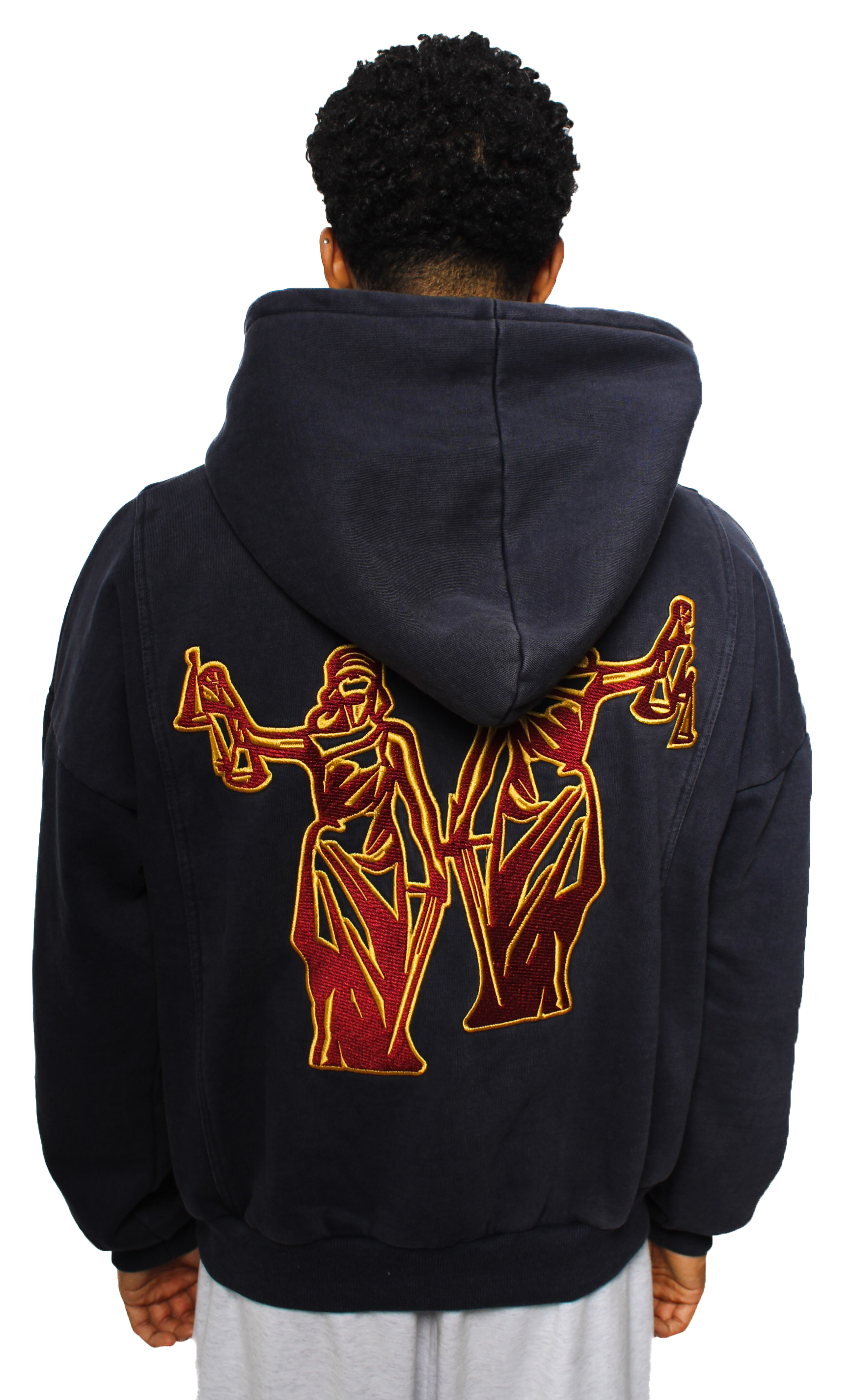 StockBoy Displaced Hoodie (Navy)