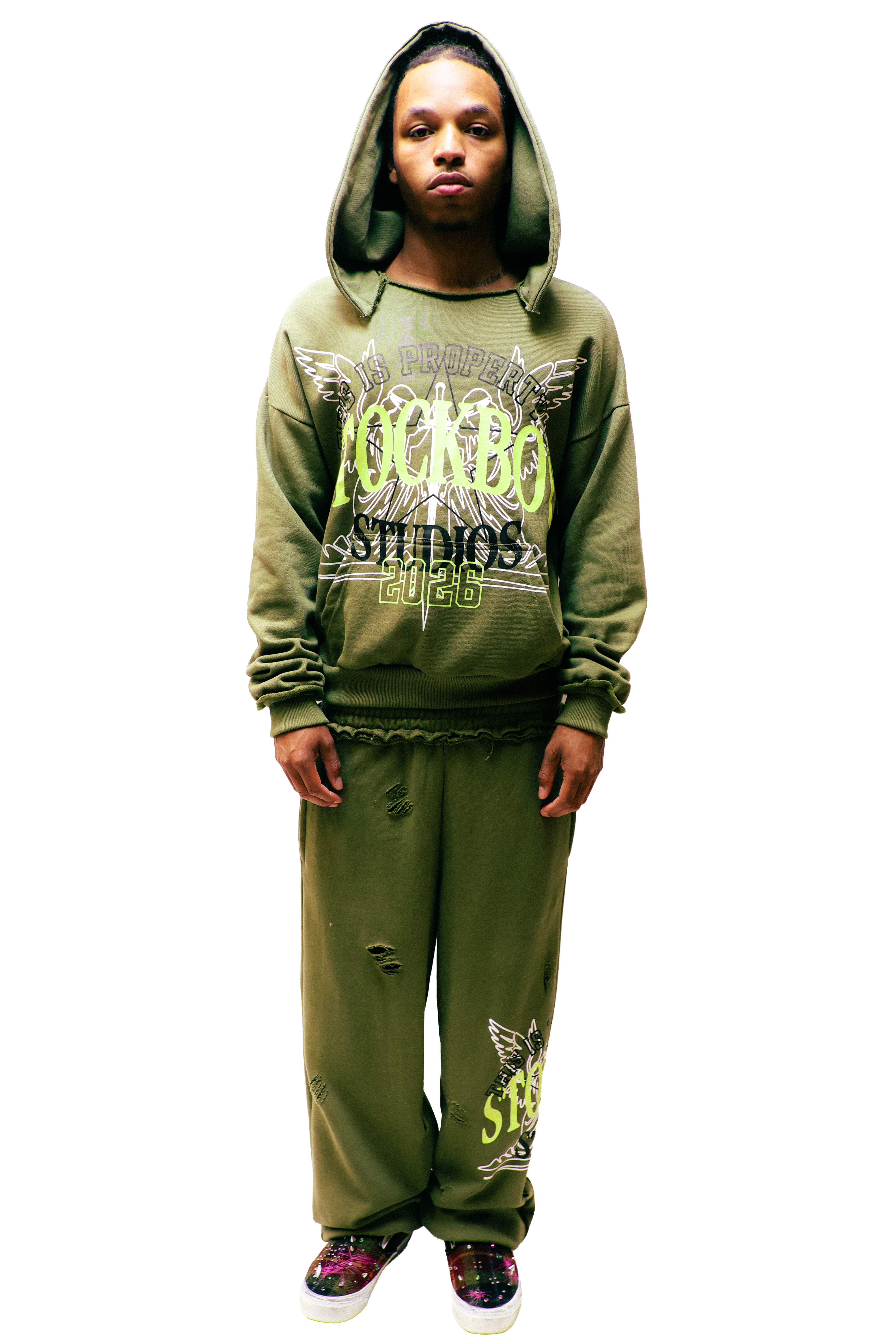 Property of StockBoy Set (Olive)