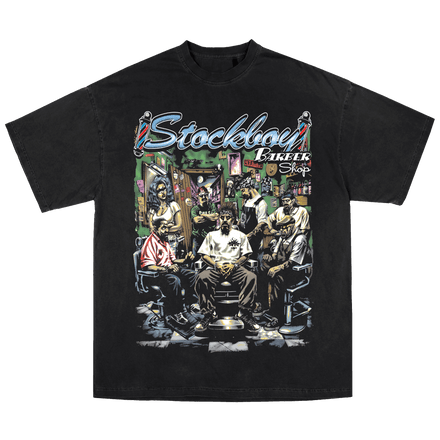 *NEW* StockBoy BarberShop Tee 30 USD