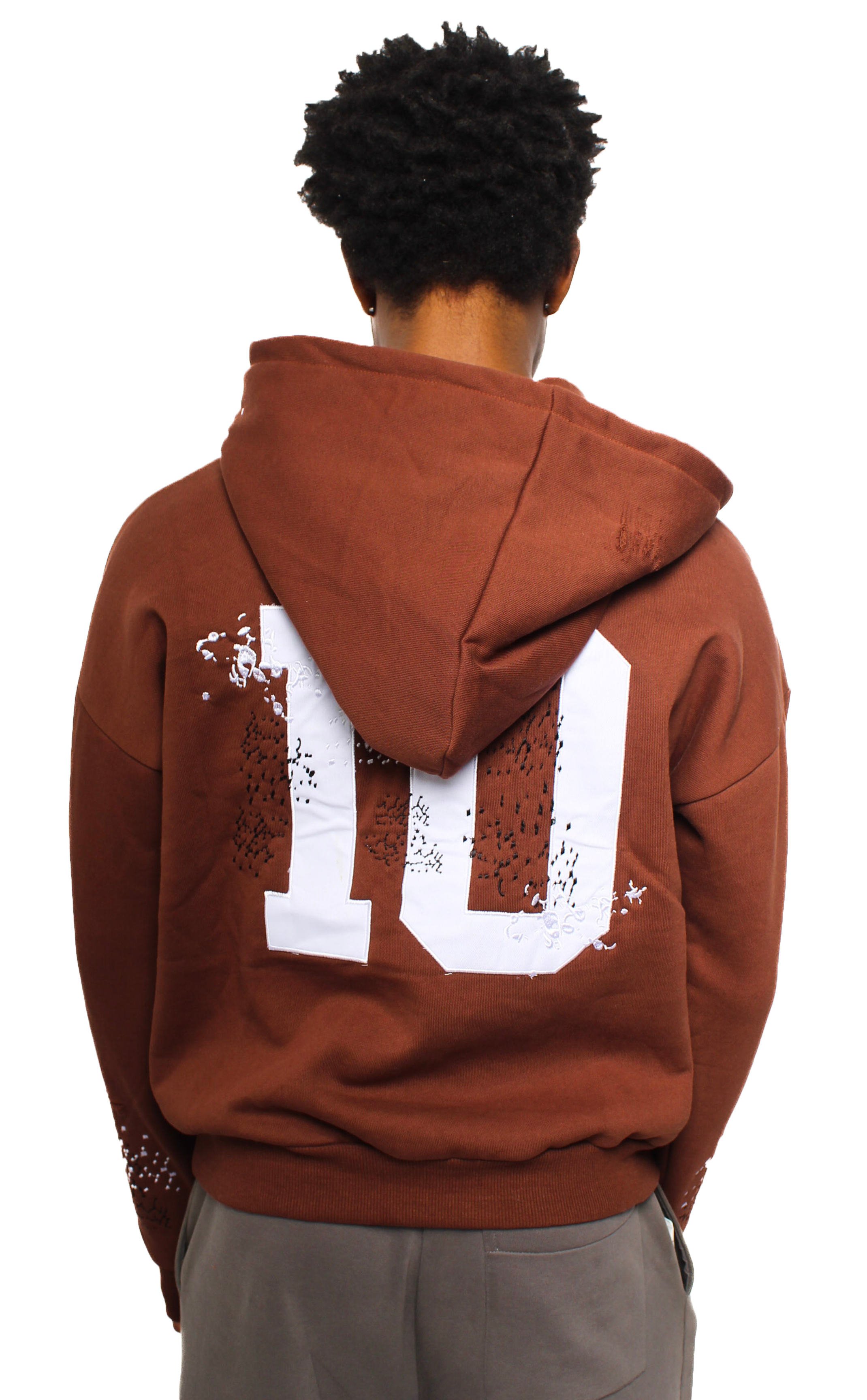 StockBoy Heavy Weight Brown Hoodie