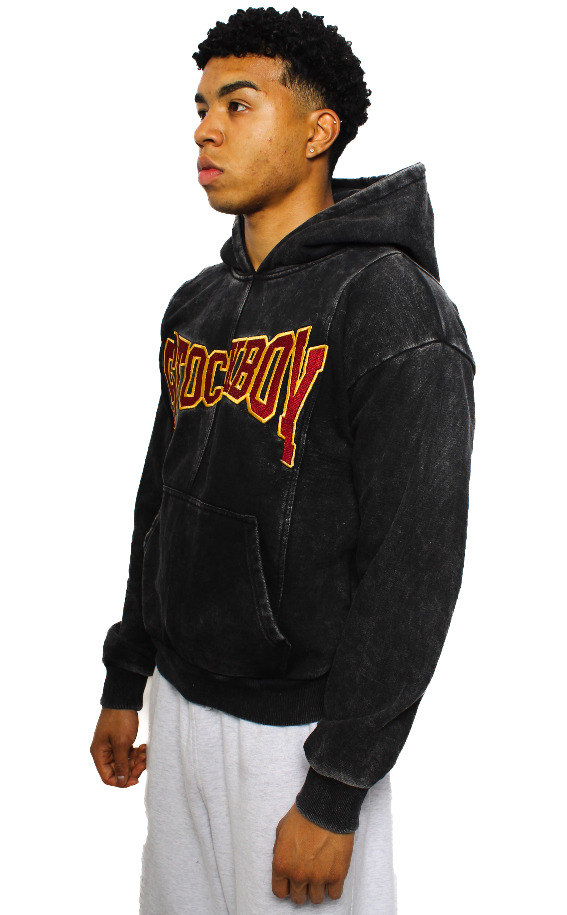 StockBoy Displaced Hoodie (Black)