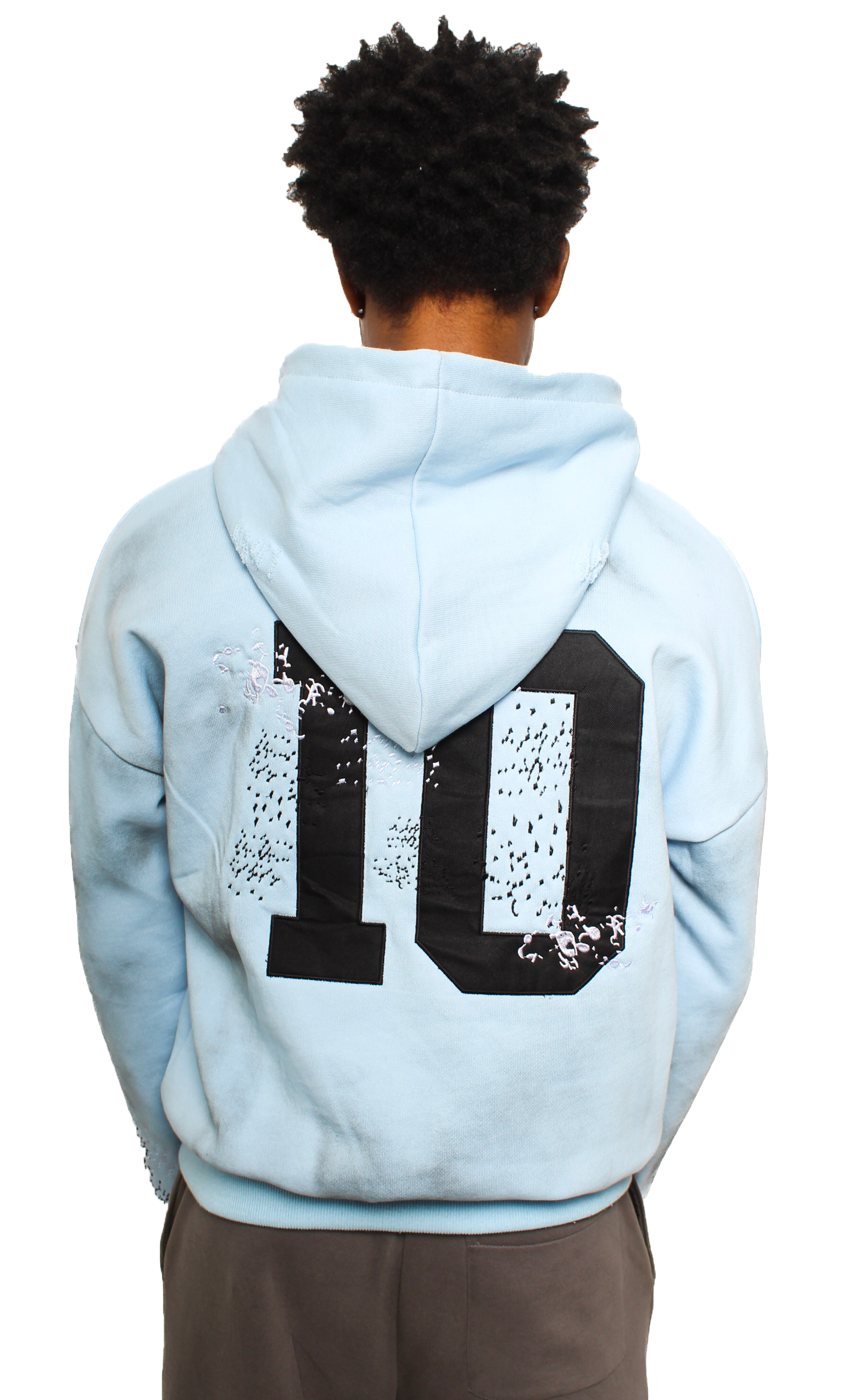 StockBoy Heavy Weight Glacier Blue Hoodie