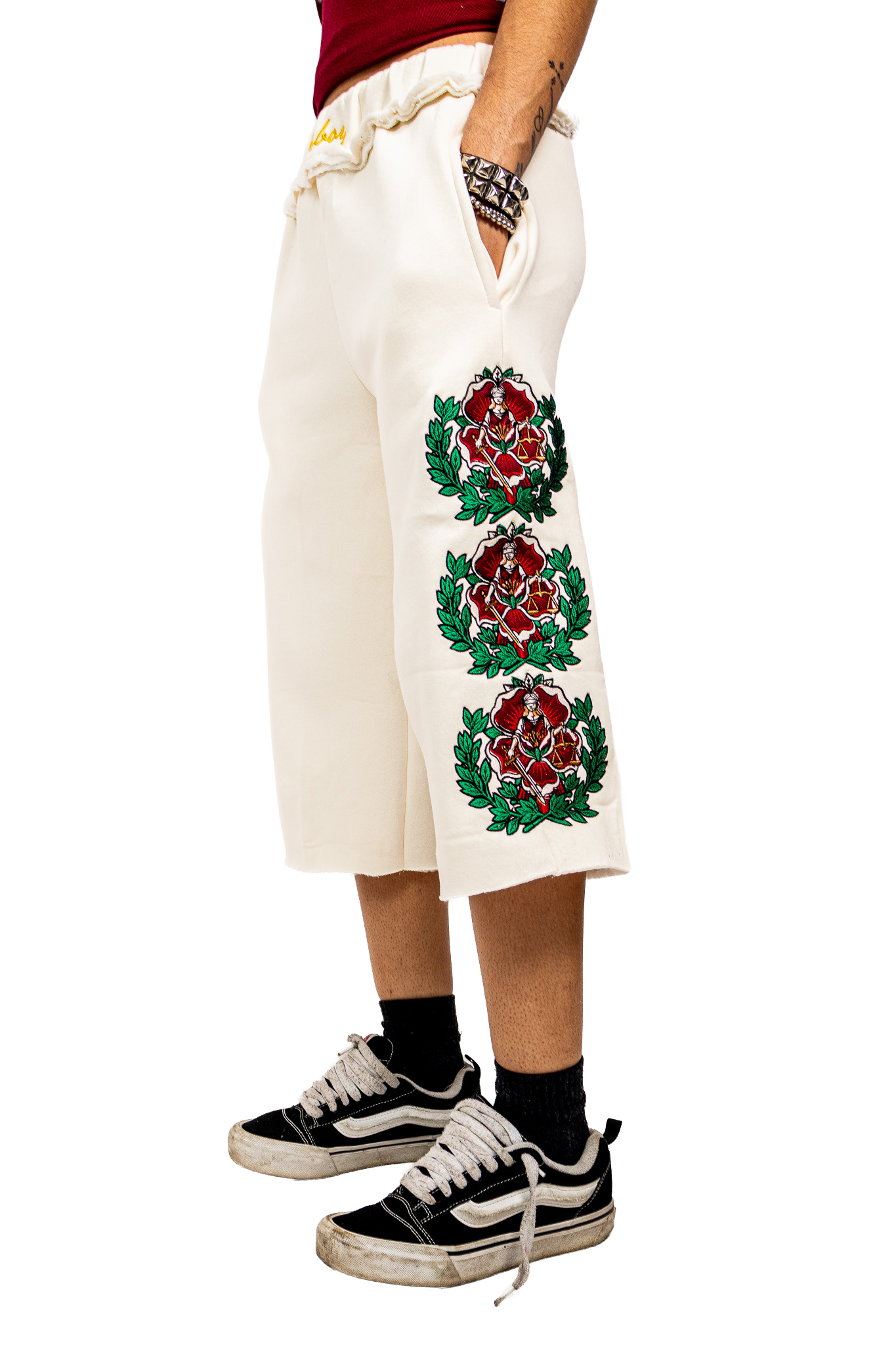 StockBoy Studios Sweatshorts (Cream) *Releasing June 27th*