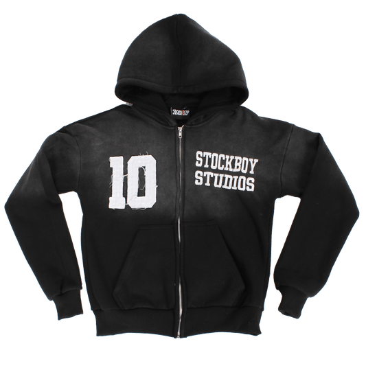 StockBoy Studios Zip-Up (Black)