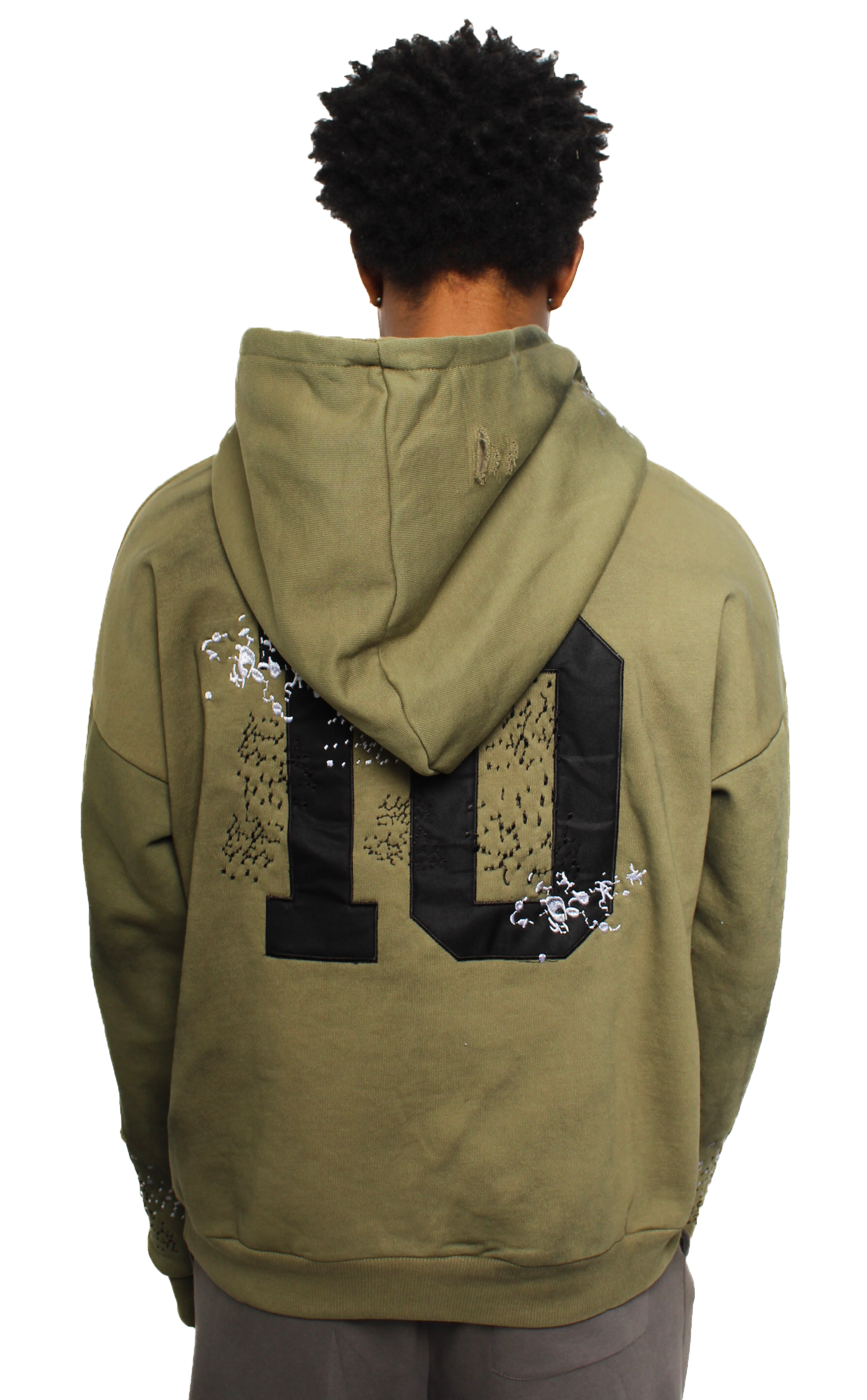 StockBoy Heavy Weight Olive Hoodie