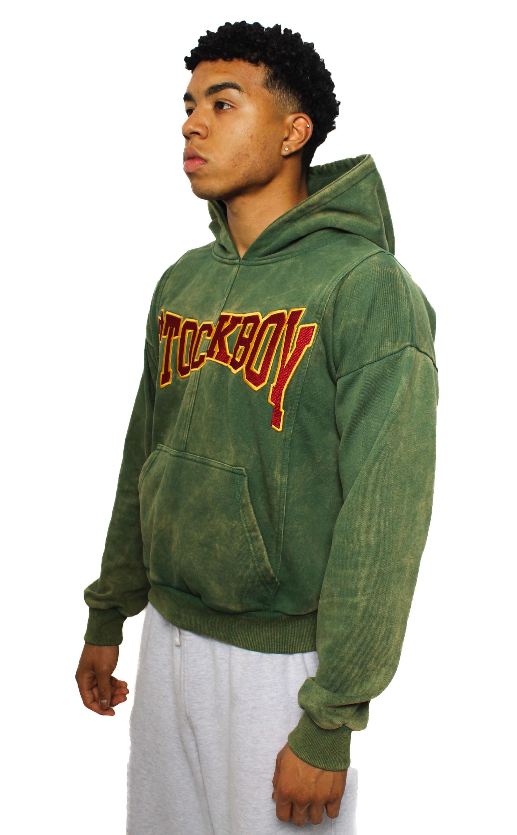 StockBoy Displaced Hoodie (Green)