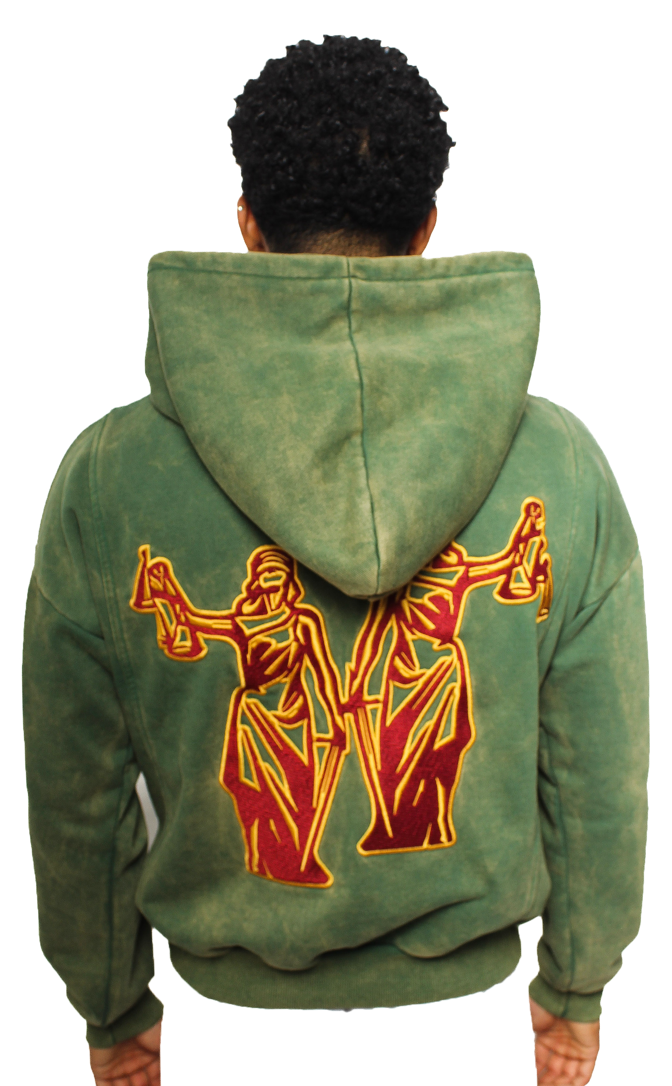 StockBoy Displaced Hoodie (Green)
