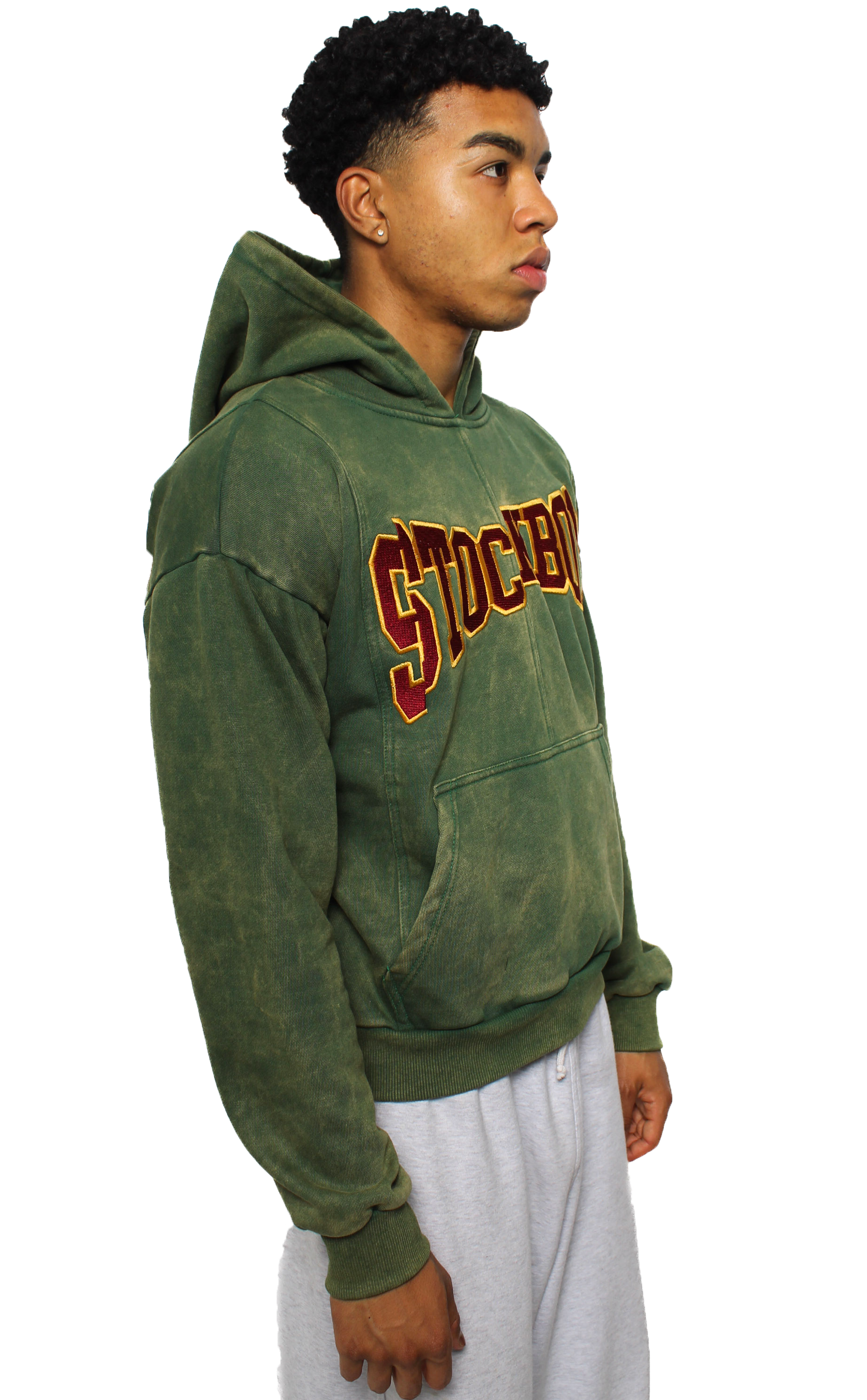 StockBoy Displaced Hoodie (Green)