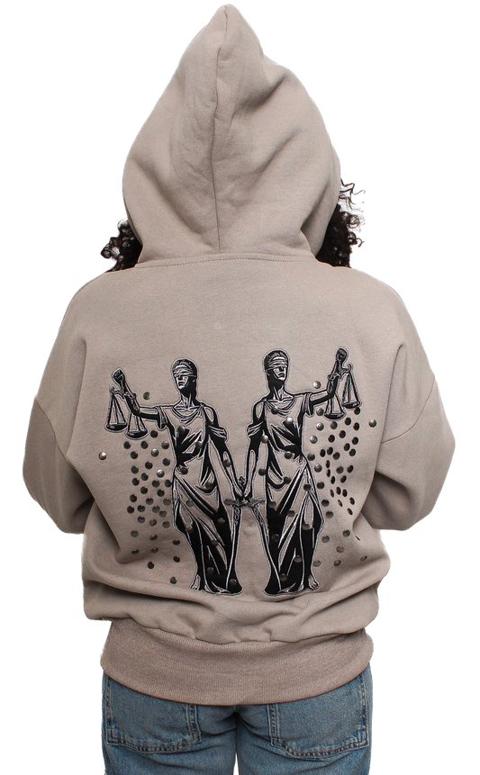 StockBoy Studed Grey Zip-Up (Releasing April 25th)