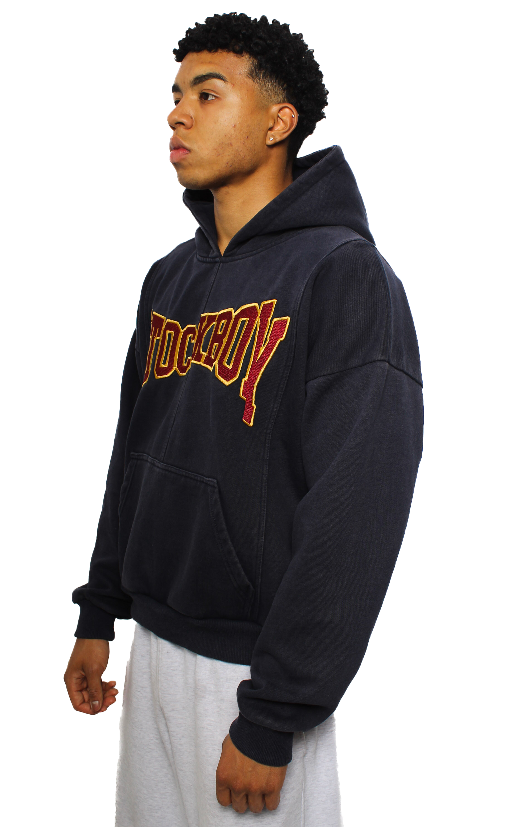 StockBoy Displaced Hoodie (Navy)