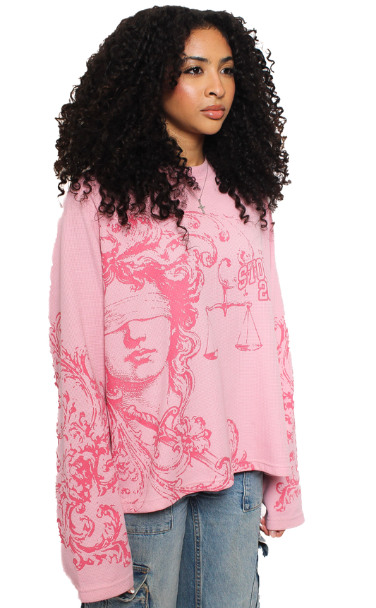Lady of Justice Thermal (Pink) Releasing April 11th