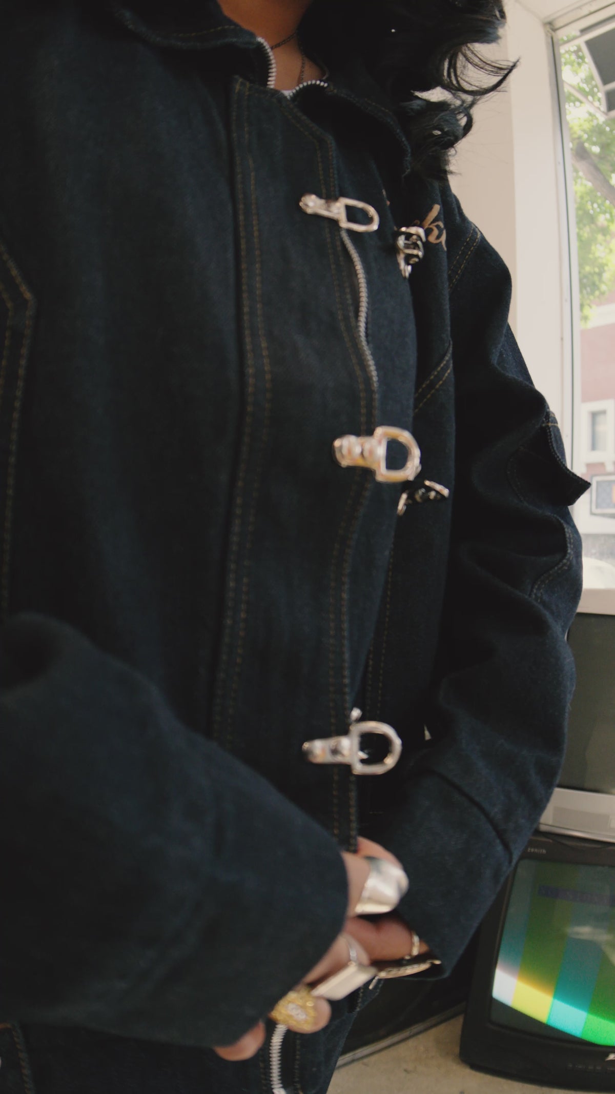 Denim Buckle Set