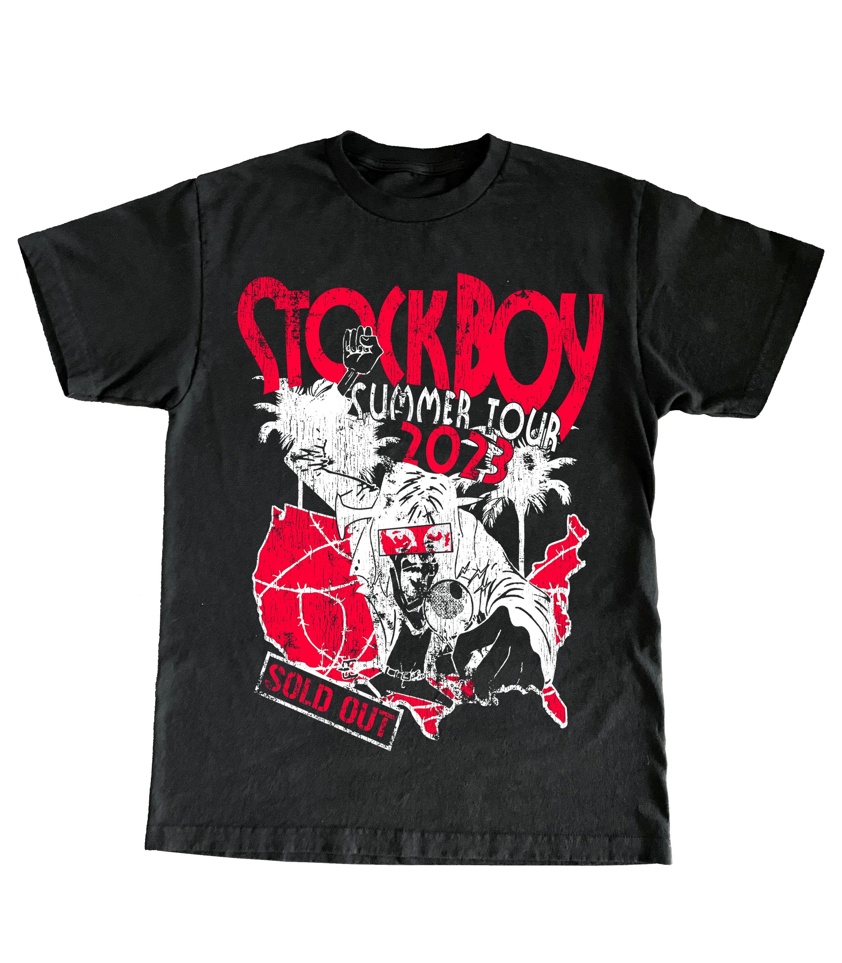 StockBoy 2023 Summer Tour Tee 15 USD (Sold Out)