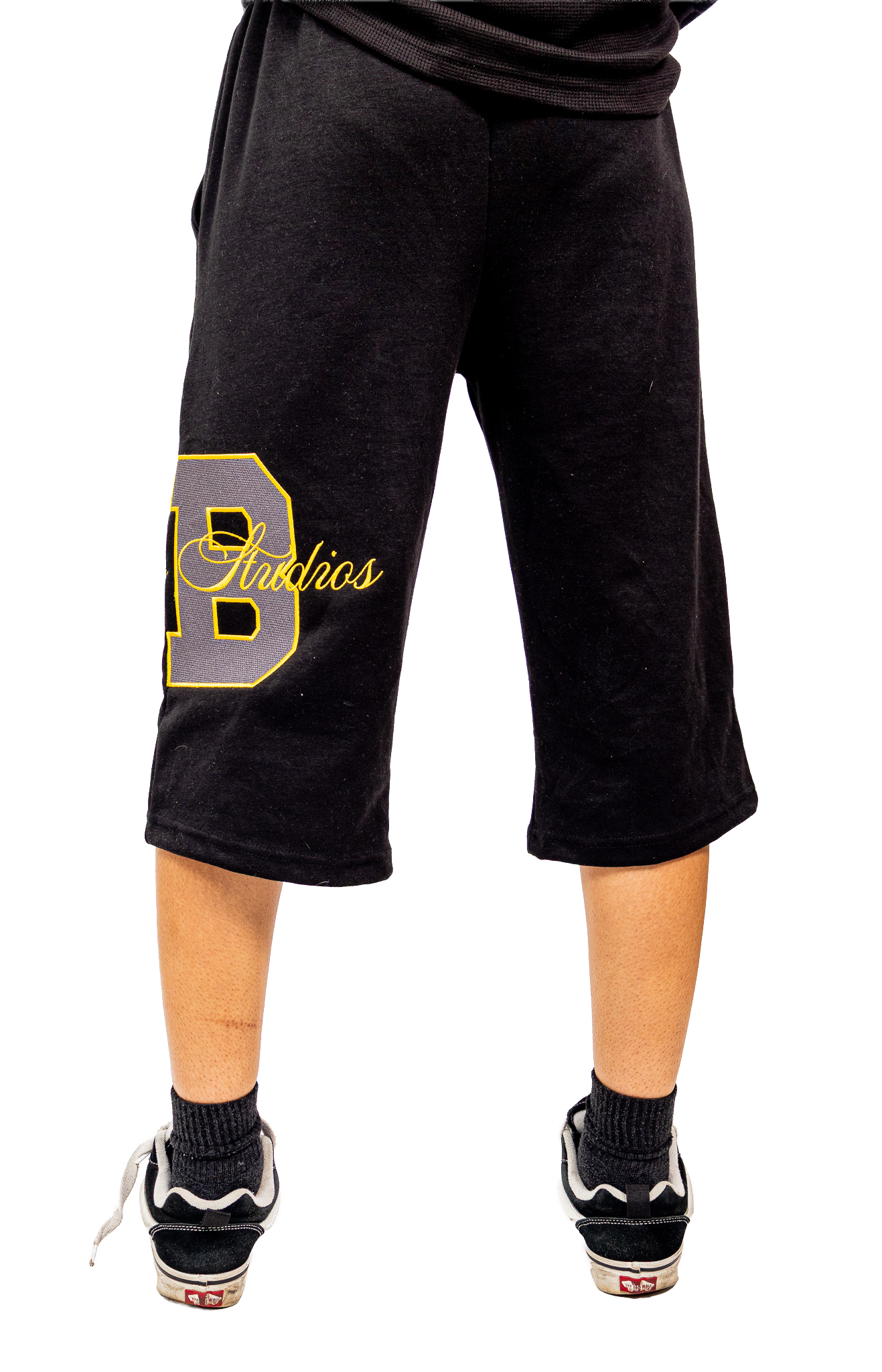 StockBoy Studios Sweatshorts (Black/Yellow) *Releasing June 27th*