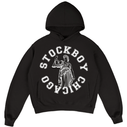 StockBoy Lady of Justice Heavyweight Hoodie 50 USD
