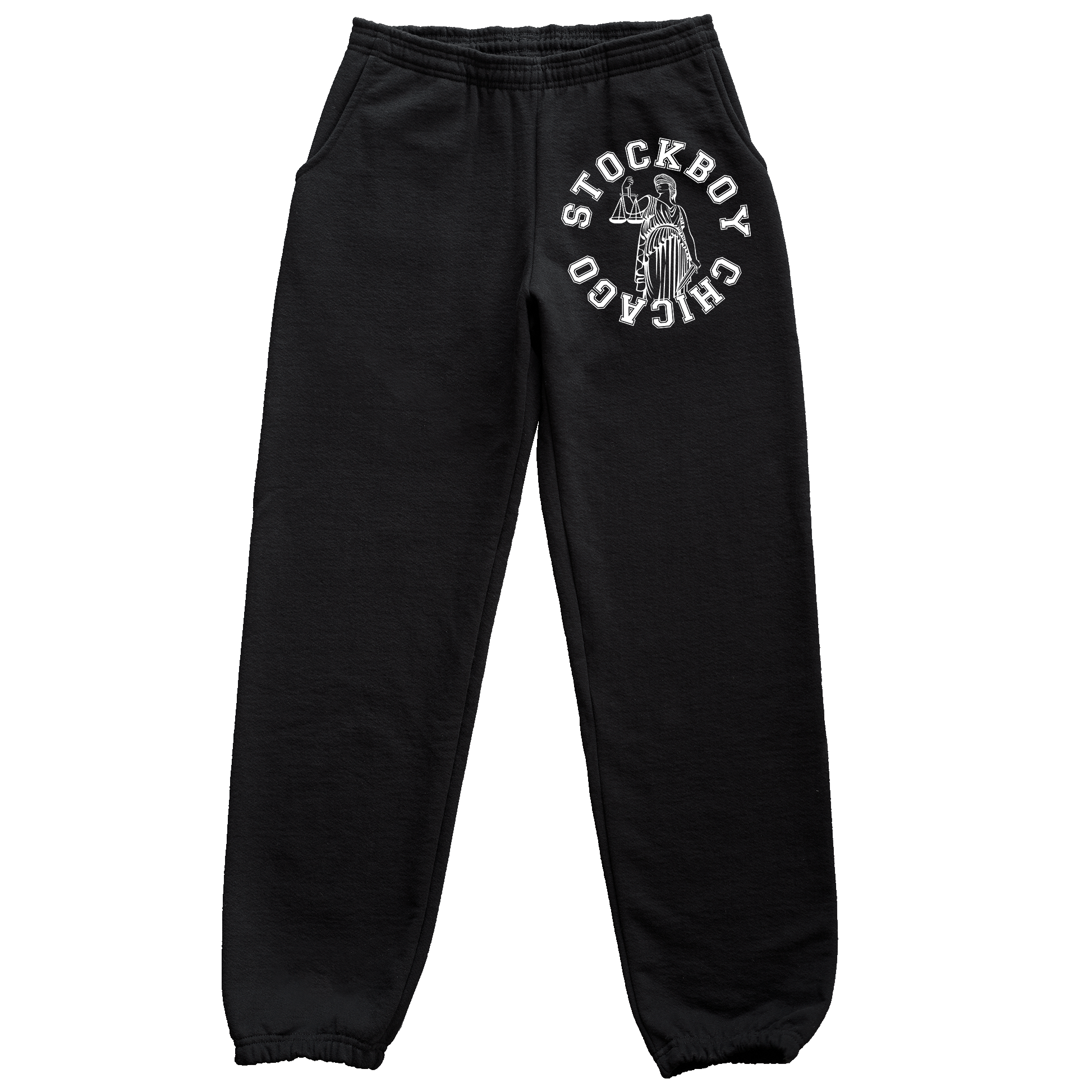 Stock Boy Lady of Justice Joggers (Sold Out)