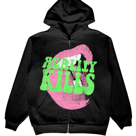 Reality Kills Zip-Up Black 40 USD