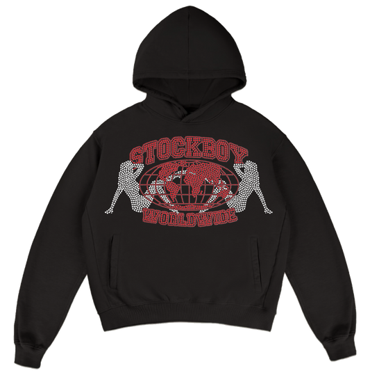 StockBoy World Wide RhineStone Heavy Weight Hoodie 50 USD