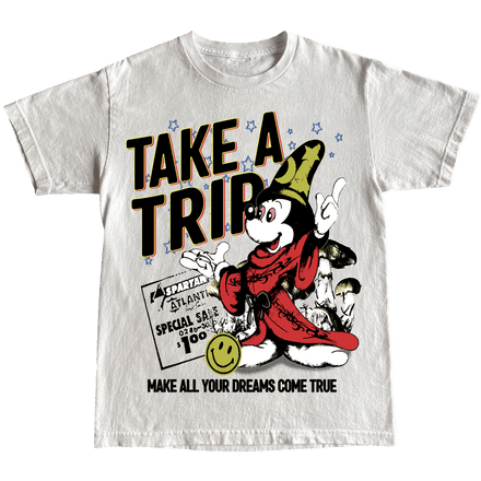 StockBoy Take A Trip Mickey Tee 25 USD