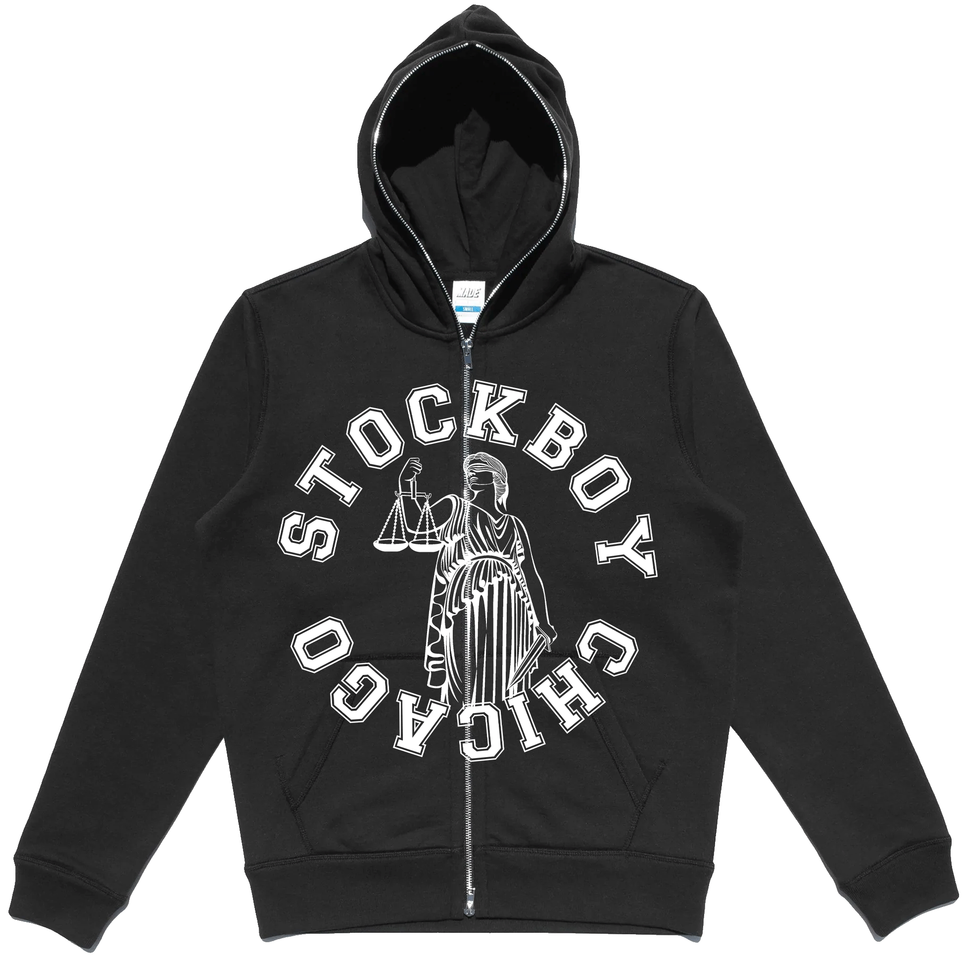 Stock Boy Lady Of Justice Full-Zip 60 USD